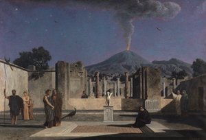 Sueño en las ruinas de Pompeya, 1866